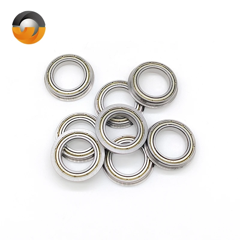 

Flanged Ball Bearing F6803ZZ 17x26x5 mm Flange Bearing ABEC-7 Double Shielded Deep Groove Flanged Bearings of 10PCS