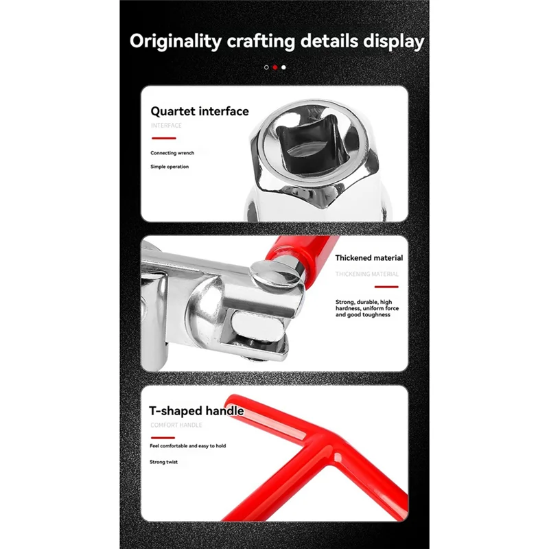 ABRB-4PCS T Griff Schlüssel Buchse Entfernung Werkzeug Set 16/18/21Mm Motorräder Rasenmäher Rotation Zündkerze Entfernung hand Werkzeuge