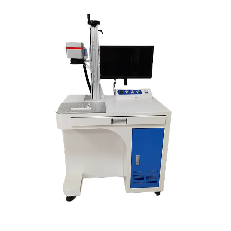 China Hot Sale Pulsed Price Uv Flying Laser Marking Machine For Plastic Bottle