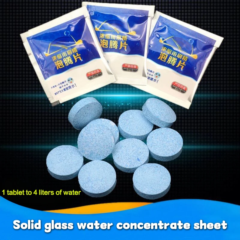 

20PCS Solid Wiper Fine Cleaner, Must-Have Car Accessory for Glass Cleaning.