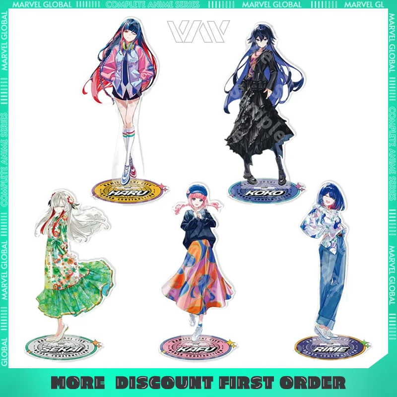 

14 см/5,51 дюйма Kamitsubaki City Under Construction Pilgrimage акриловая подставка аниме периферийные настольные украшения для дисплея вентилятор подарочная игрушка