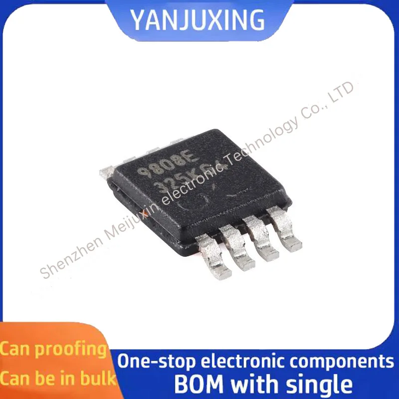 1~5PCS/LOT  MCP9808T-E/MS MCP9808T 9808E MSOP-8 ±0.5° Digital Temperature Sensor Chip