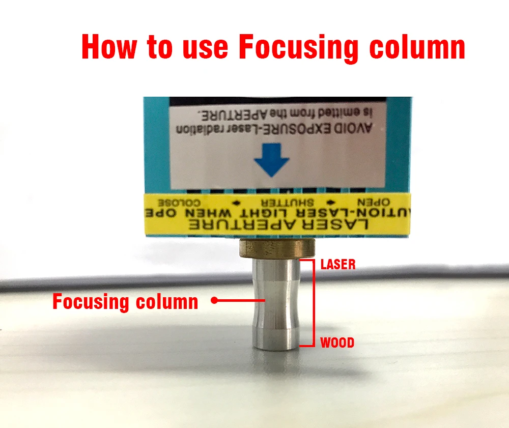 LUNYEE Limited-time Discount 33mm 450nm 15W Fixed Focus Laser Module Diode DIY Laser Head For Wood Acrylic