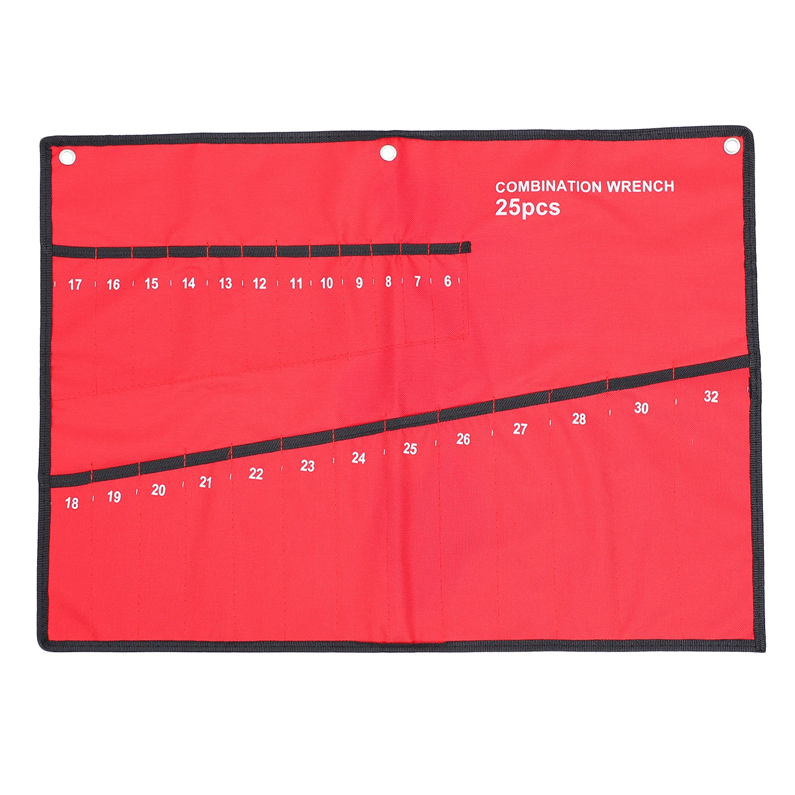 Portable Canvas Tool Bag Large Capacity Multi-Functional Repair Storage Pouch Wrench Spanner Holder Organizer Canvas Tool Bag