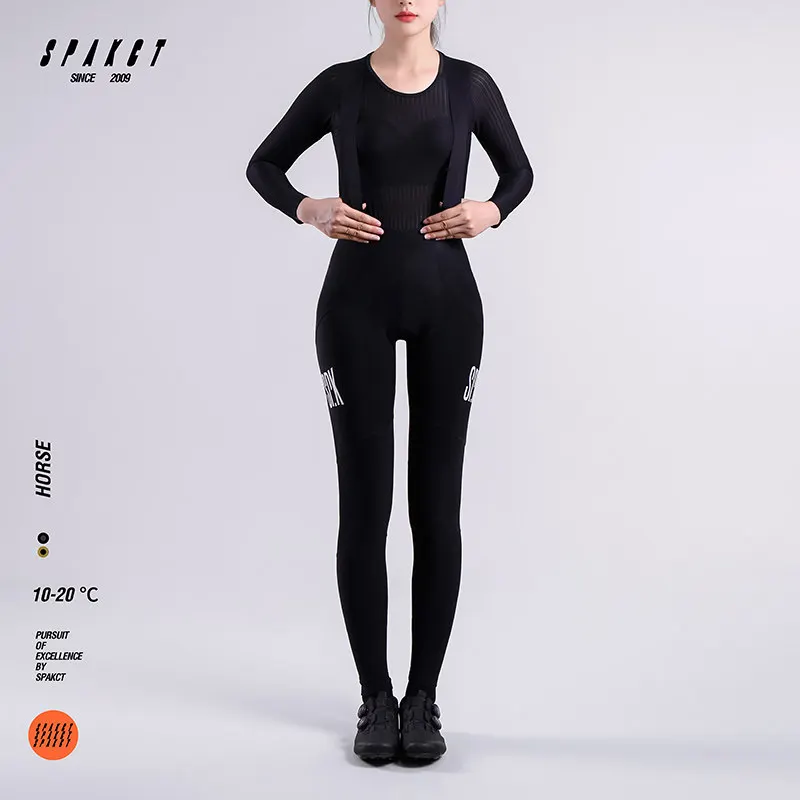 DPAKCT Riding suit - warm and cozy winter/spring professional cycling waistband pants for women, suitable for road cycling