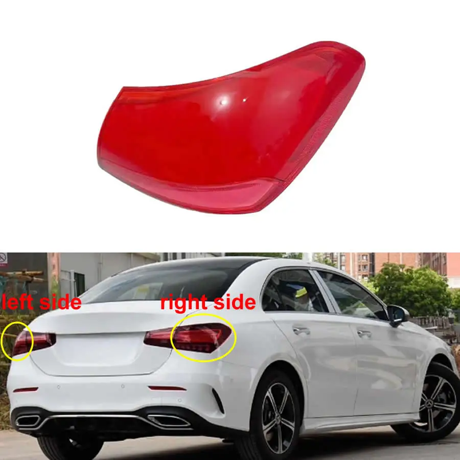 

For Benz A-Class W177 A180L A200L 2023 2024 2025 Car Outer Tail Lamp Cover Taillamp Housing Brake Lights Mask Plexiglass