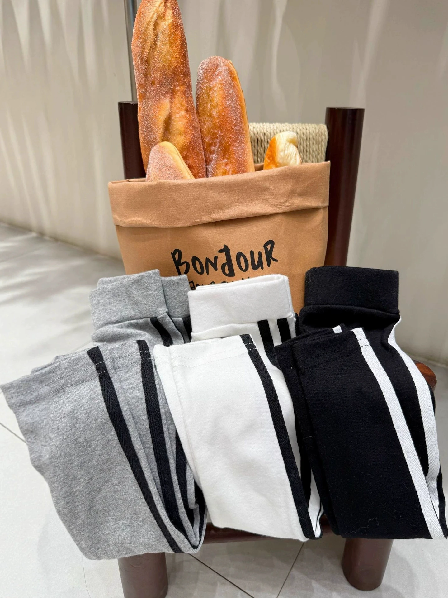 

Осенние модные брюки для девочек с двойной планкой и высокой талией, эластичные облегающие повседневные длинные брюки для малышей до 7 лет