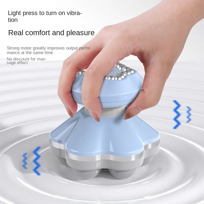 

Intelligent mini portable massager, rechargeable full-body massage device,fits in pocket multi-functional, suitable for home use