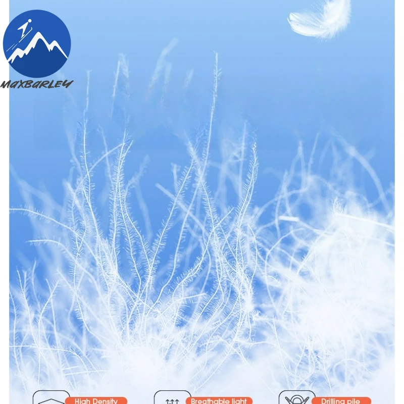 Maxbarley Men Down Jacket Fashion Stand Collar Business Casual Thickened Warm Parka Premium Work Windproof Autumn Winter Coat