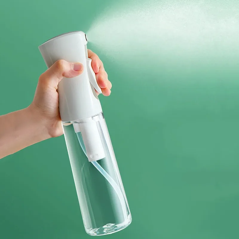 200/300/500ml, press type spray bottle, makeup water atomized face fine spray bottle, travel continuous spray bottled separately