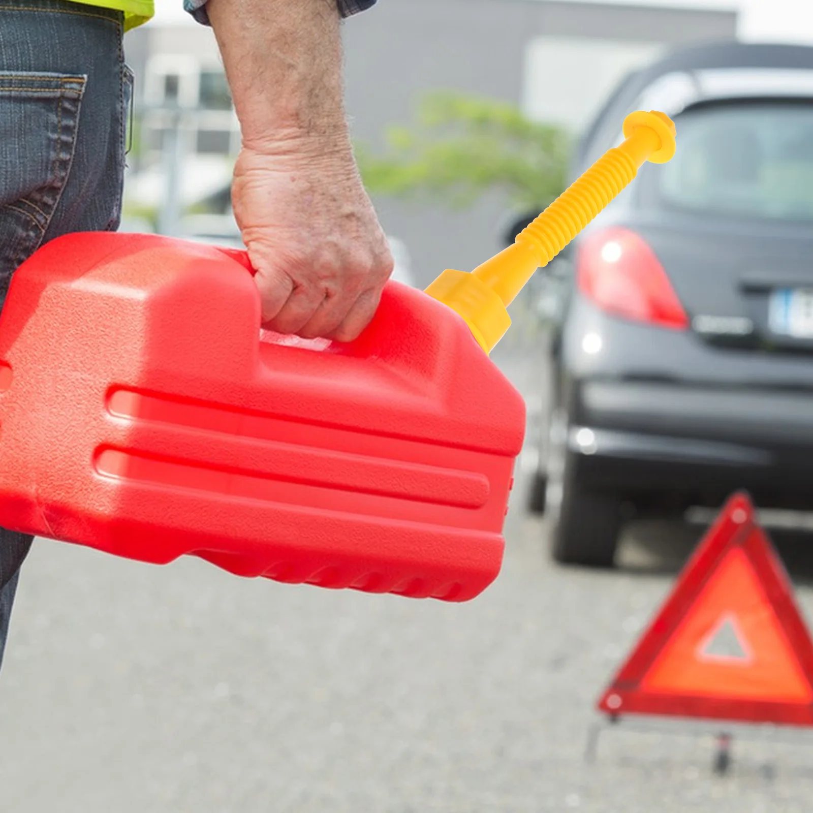 

1Pcs Oil Drum Nozzle Durable Double Flexible Replacement Kit Yellow Plastic Vent Cover Universal Useful Drum Oil Nozzle Refuel