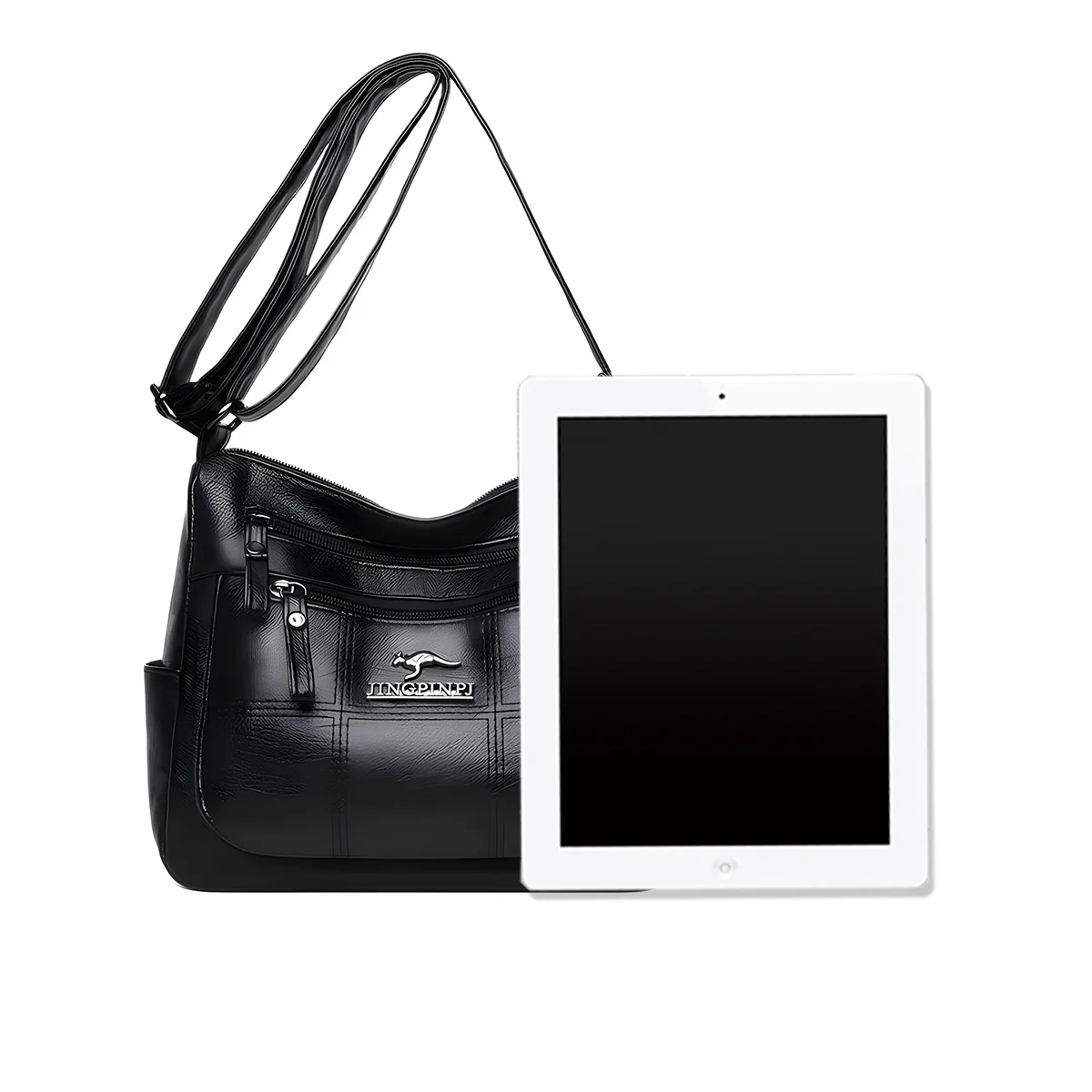 1pc casual simple solid color large capacity shoulder bag crossbody bag for women\'s travel/commuting