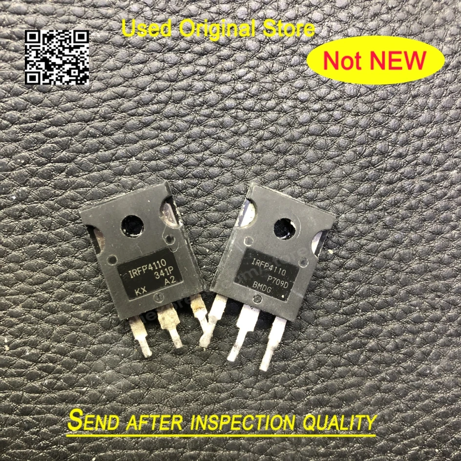 Used 10pcs/lot IRFP4110 IRFP4110PBF MOSFET N-CH 100V 180A TO-247 High power large chip transistor Original disassembly