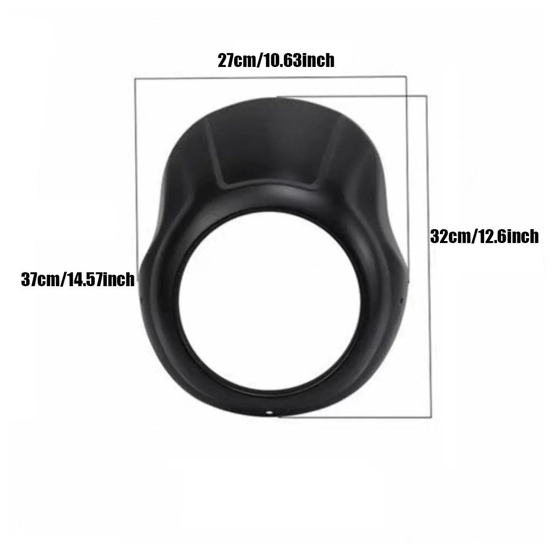 Fit For REBEL CM500 CM300 Windscreen Headlight Light Mask Screen Front Lamp Cover Windshield Fairing