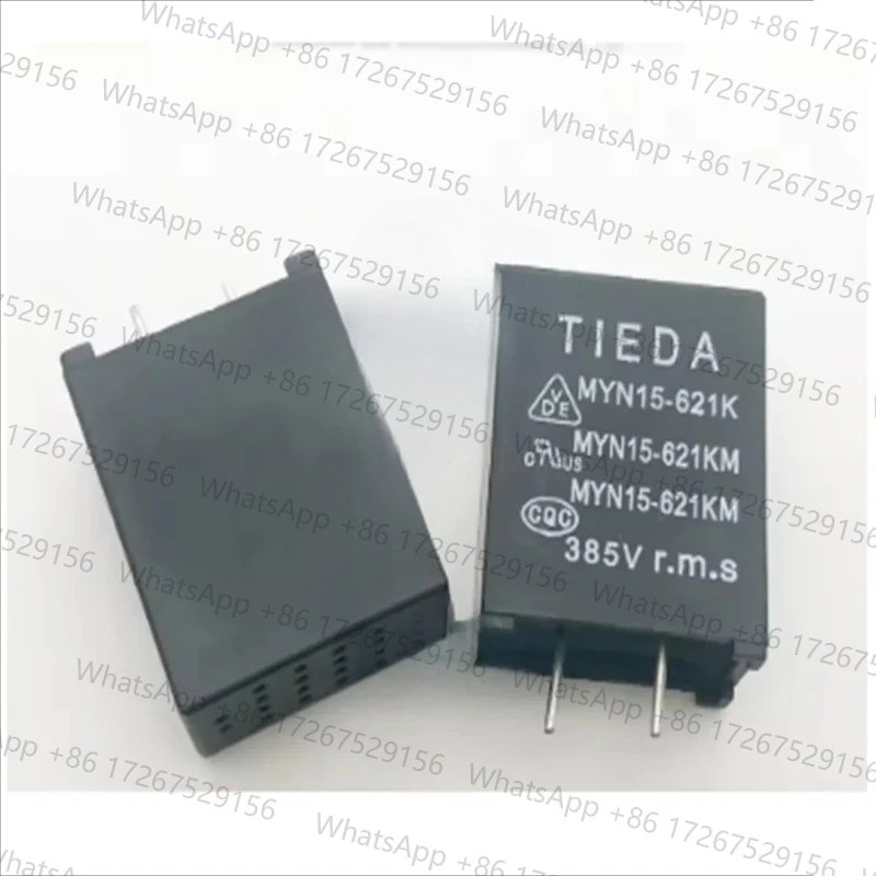 10pcs/lot New Original MYN15-621KM Air Conditioning Varistor 385V r.m.s Lightning Resistor MYN15-621K TIEDA