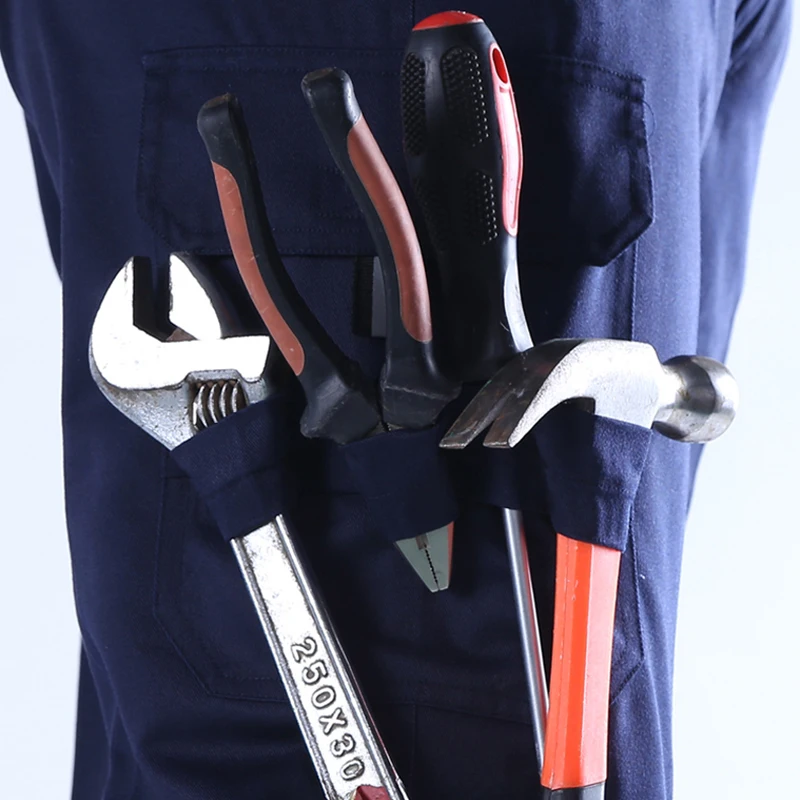 Primavera outono calças de trabalho masculinas multi-ket durável calças casuais soltas resistentes à sujeira proteção do trabalho calças compridas