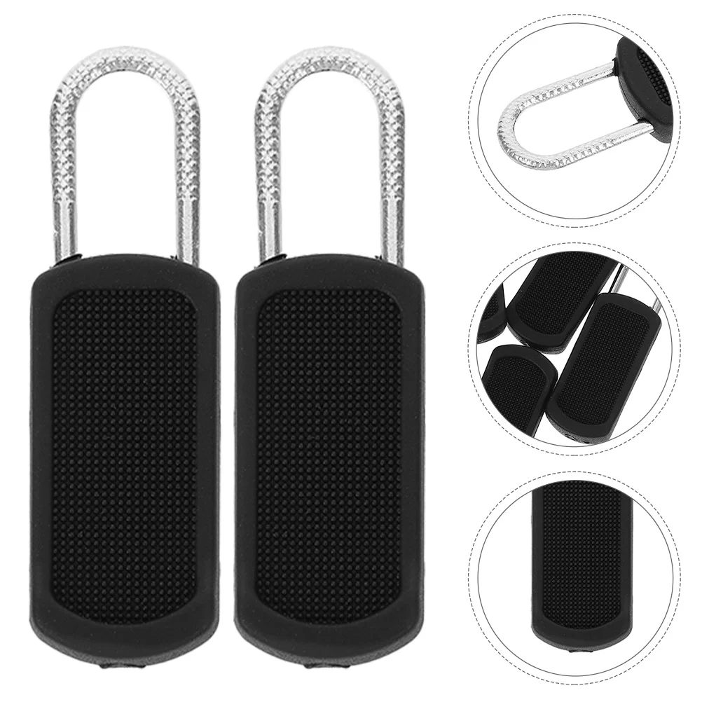 

50Pcs Metal Zipper Heads Universal Detachable Replacement for Luggage Jackets Bags Tents Heavy Duty Slider Repair Kit