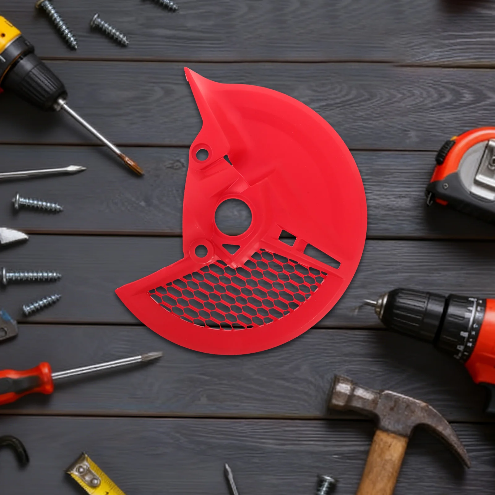 

Motorcycle Protective Cover Front Rotor Guard For Off-Road Dirt Bike Durable Pp Disc Brake Shield Motorcycle Front Brake Disc