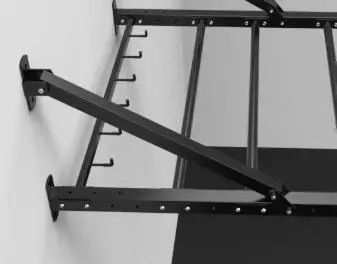Wall‑Mounted Pull‑Up Parallel Bars Dip Station Indoor Home Gym Parallel Bars for Upper‑Body Strength Body Building Training