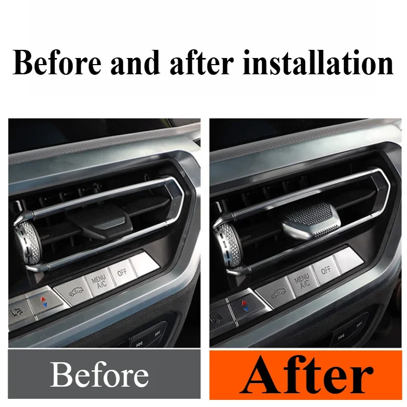 For BMW G05 X5L/X6/X7 G20 3 Series G22 4 Series & i Models 2018-2024 Premium Air Vent Trim Kit - Custom Adjuster Covers for