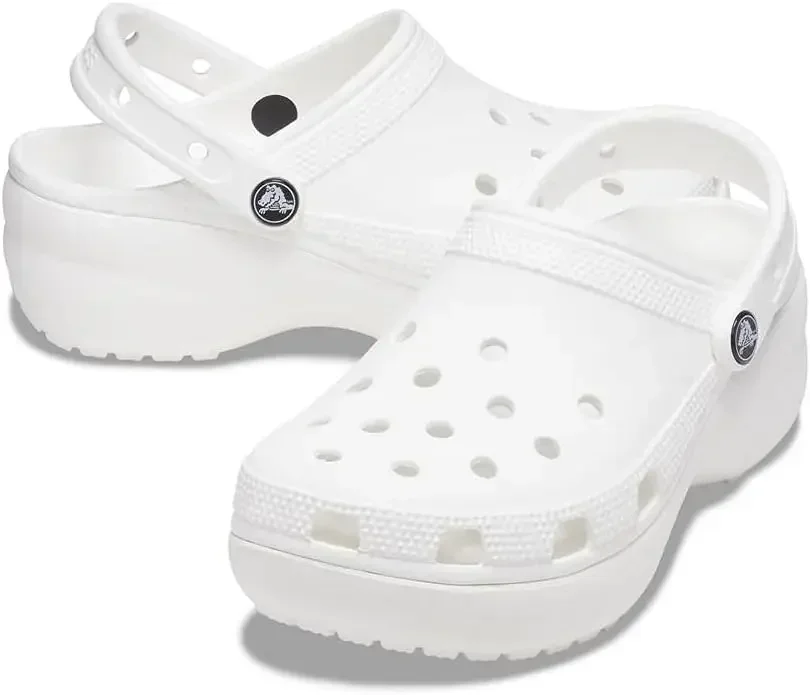 Zueco clásico con plataforma Crocs para mujer 206750