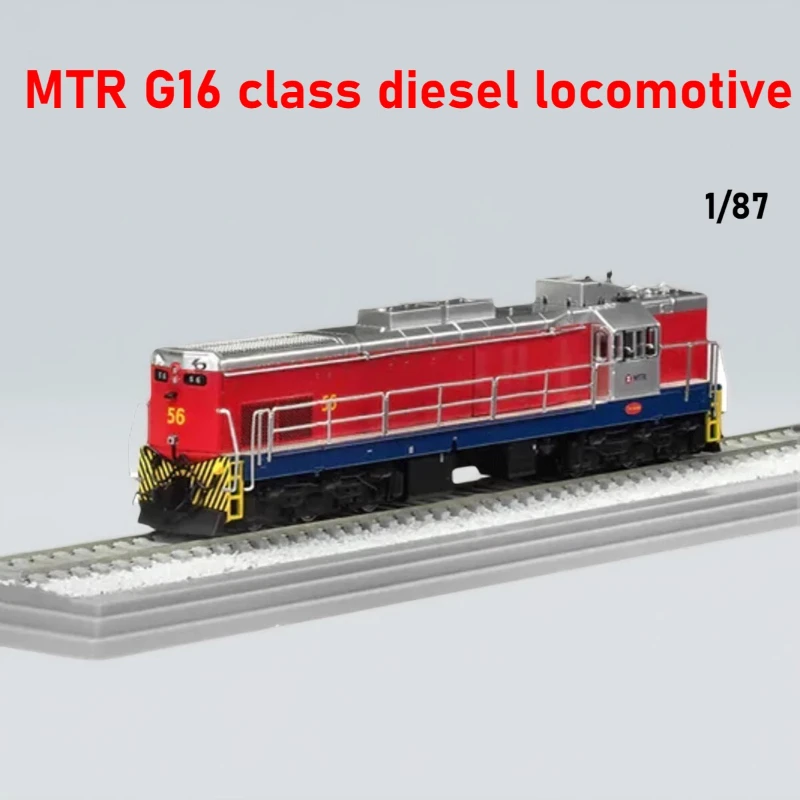 

1/87 MTR G16 Toy Train Metal Steam Locomotive Track Toy Train Model Gift for Adults and Children