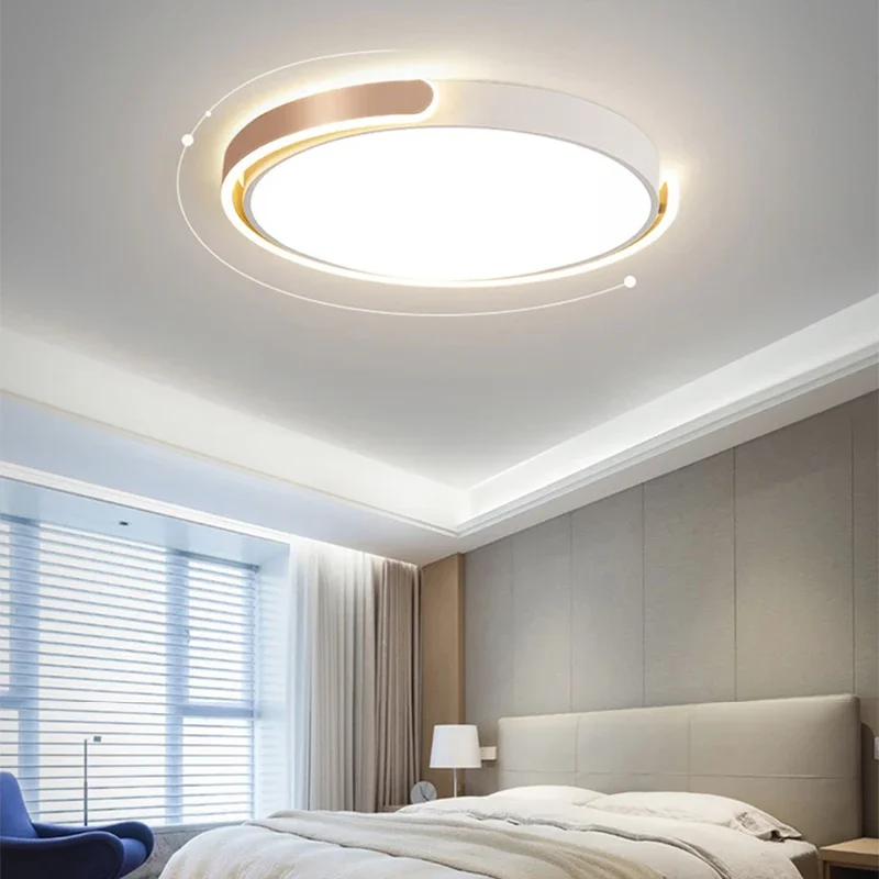 Modern LED Ceiling Lamp With Bedroom Living Room Aisle Kitchen Ultra Thin Chandelier Luster Lighting Fixture Home Decoratioan