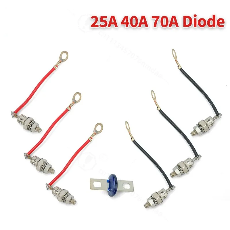 25A 40A Silicon Diode Rectifier Assembly Brushless Diesel Generator Spare Parts Three Phase Diode Bridge Replacement Components