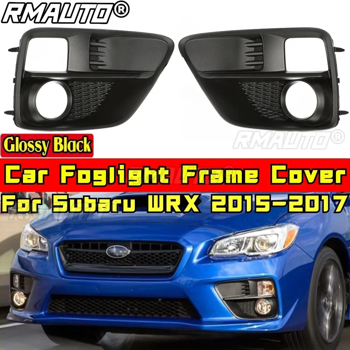 

Для Subaru WRX 2015-2017 комплект кузова автомобиля противотуманная фара крышка рамки противотуманной фары крышка рамки противотуманной фары автомобильные аксессуары