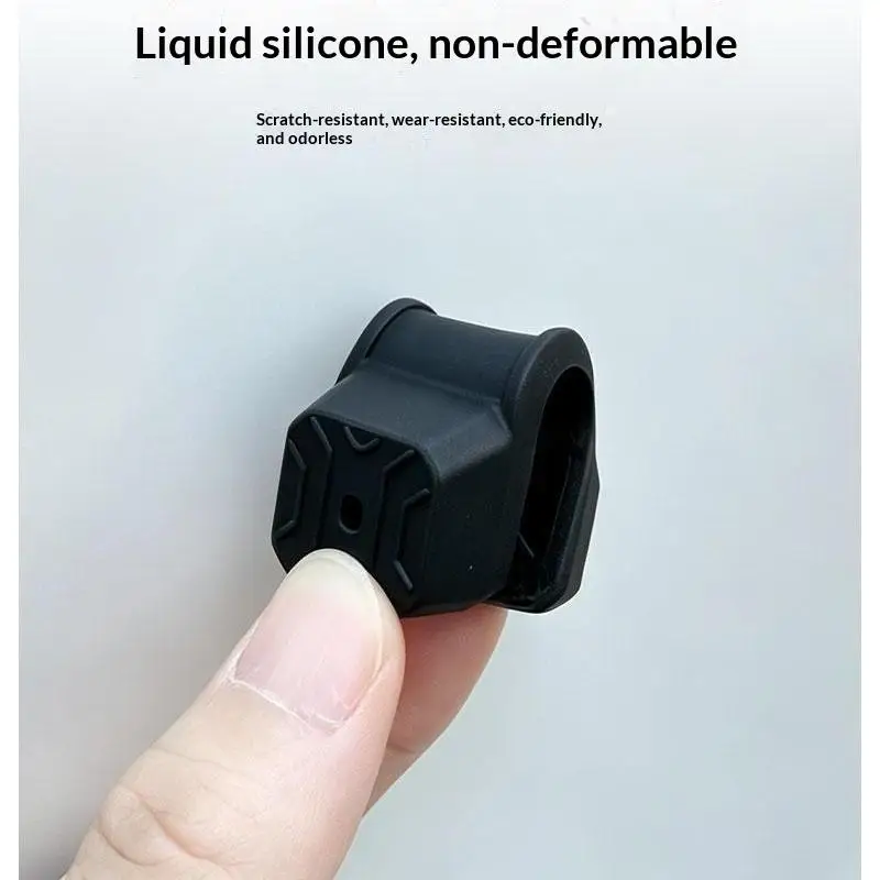 Multifunctional Magnetic Silicone Door Latch Buffer Shock Absorbent Noise Reduce Pad for Home Car All Scenes