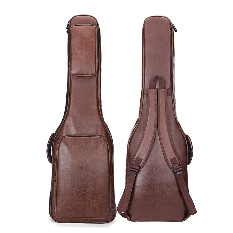 

Сумка для электрогитары из искусственной кожи, устойчивая и прочная защита для ваших инвестиций