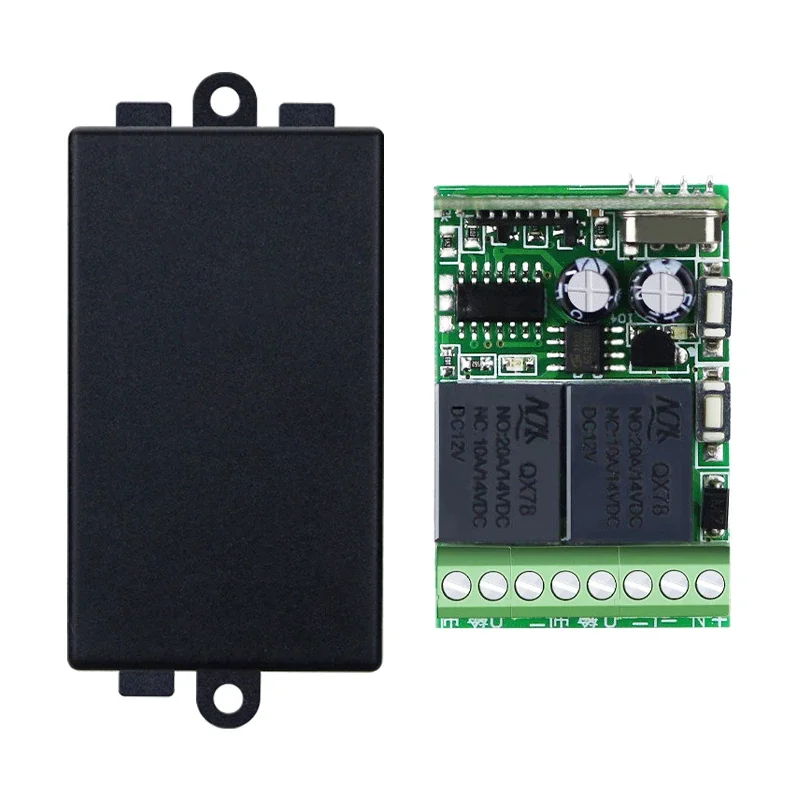 Wholesale 2 Channel Wireless Universal Remote Control Switch Fixed Learning Code For Garage Door