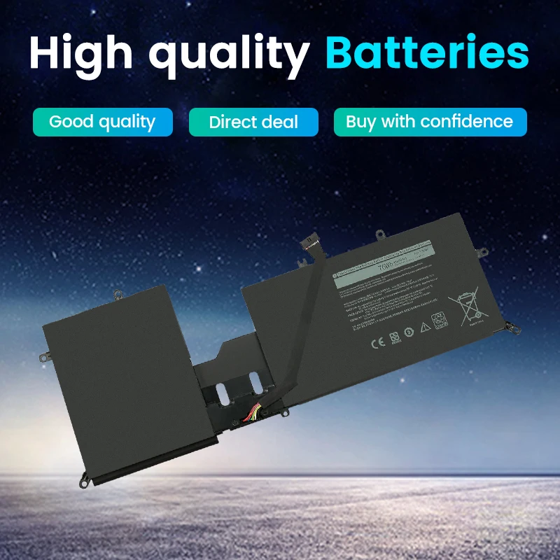 SOMI  Y9M6F 08K84Y New Laptop Battery For DELL Alienware M15 M17 R2 P41E P87F ALW15M C7XD9 R4958W P41E001 P87F001 11.4V 76Wh