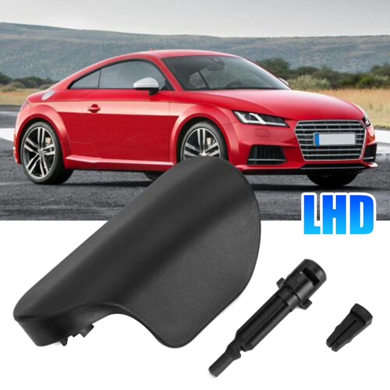 1 Piece Engine Hood Bonnet Release Handle Cover 8J1823533C ABS Car Accessories LHD For  TT MK2 2007-2014 TTS TTRS