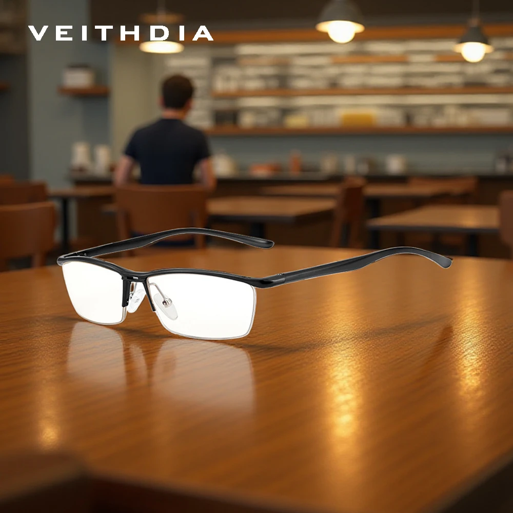 

VEITHDIA классический стиль очки с защитой от синего луча компьютерные очки для чтения против усталости радиационно-стойкие очки оптические очки VFH0130