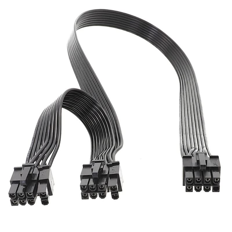 PCIe GPU 8Pin to 6+2Pin Power Adapter Cable PCIExpress 8pin to Single/Two 6+2pins Modular Power Cord 18AWG Line