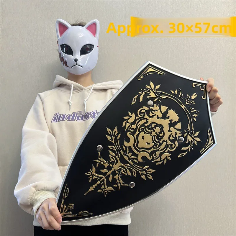 Dark Souls Oscar Upper Knight Shield Astistra Sword Cosplay Prop Weapon PU Toy Knight Armor Cosplay Accessories Equipment