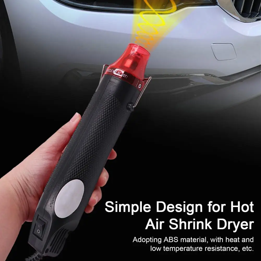 

Термосушилка с регулировкой температуры 23 см и контролем тепла. Маленькая электрическая горячая сушилка для промышленной пленки для безопасной эффективной сварки.