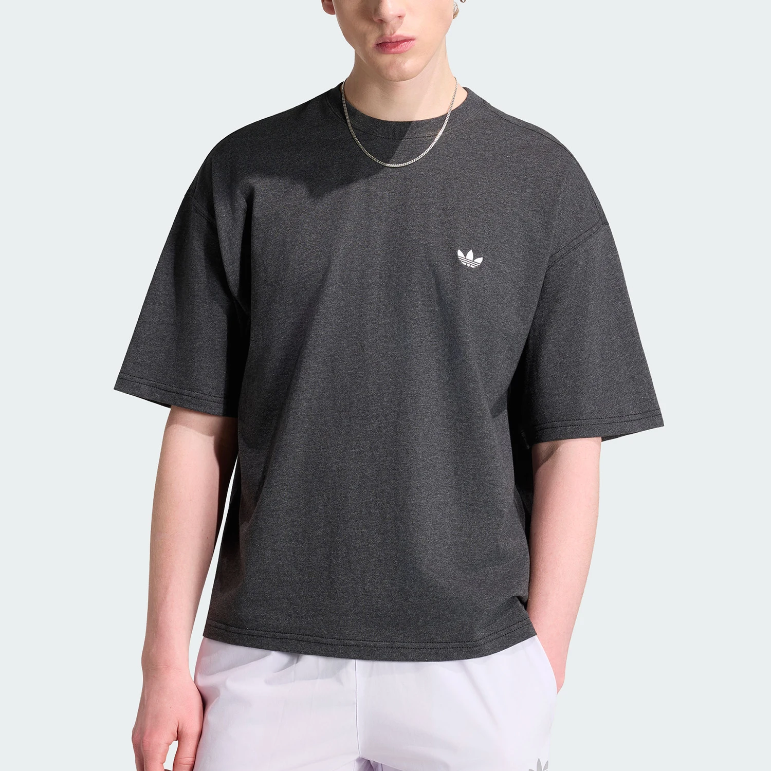 adidas-genuine-clover-men's-casual-simple-breathable-short-sleeved-t-shirt-ku8135