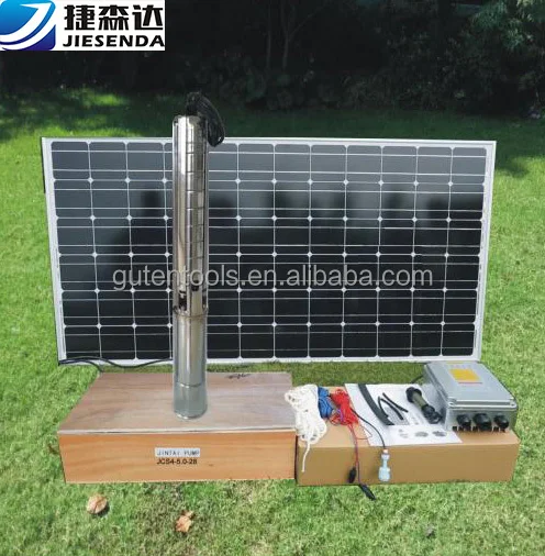 

Jiesenda best price 36v 220v dc deep well borehole centrifugal submersible irrigation solar water pump for agriculture