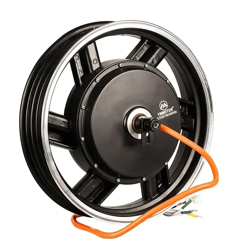 YMMOTOR 17inch 72V 5000w Permanent Magnet Dc Servo Motor for Motorcycle