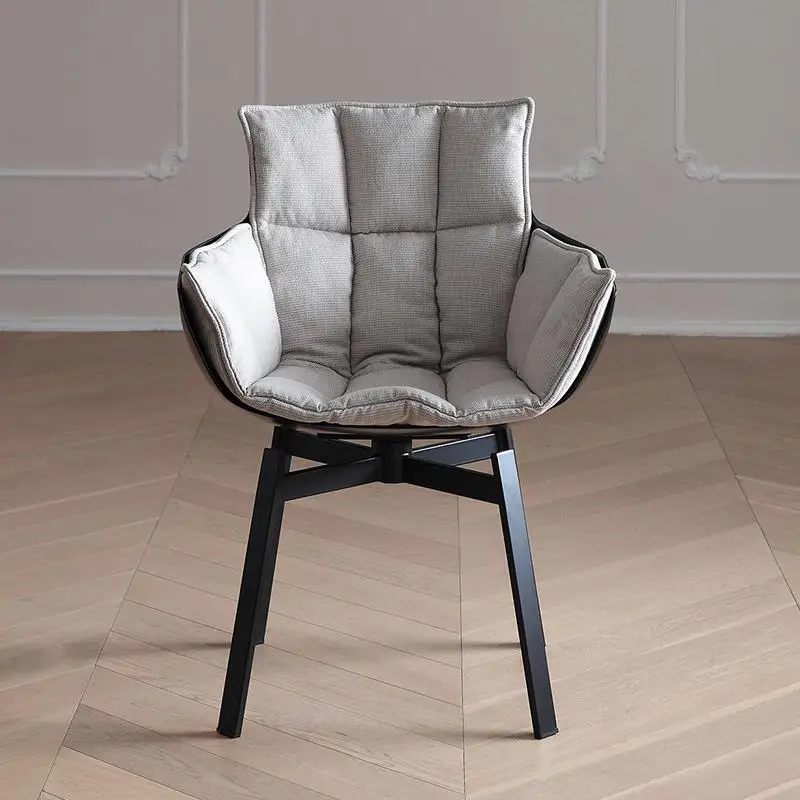 

Modern Minimalist Office Chair Low Back Computer Swivel Chair for Study and Work