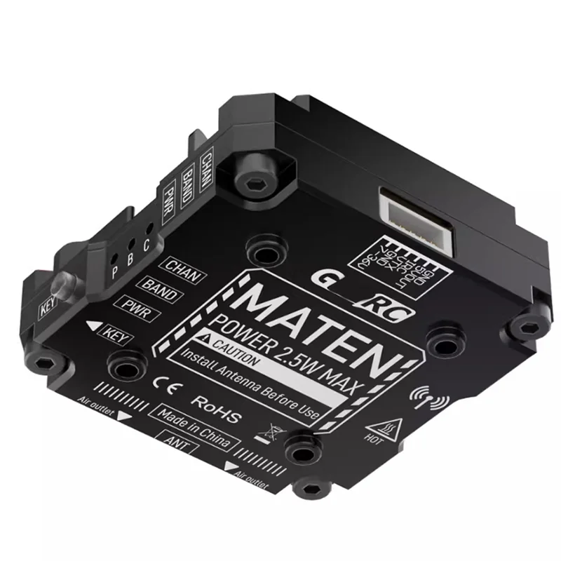 【Получшие предложения】2,5 Вт VTX для GEPRC 48CH поддерживает регулировку параметров OSD для FPV дрона дальнего действия