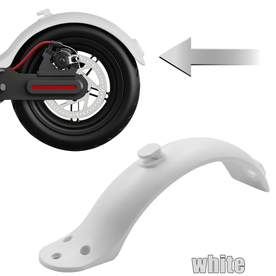 E-scooter traseiro para-lamas pneu respingo fender guarda para xiaomi m365/pro/1s scooter elétrico skate pára-choques peças