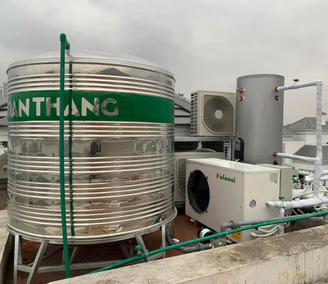 Hot Sales 7.1kw domestic air to water heat pump water heaters low noise design heating cooling hot water air source  heat pump