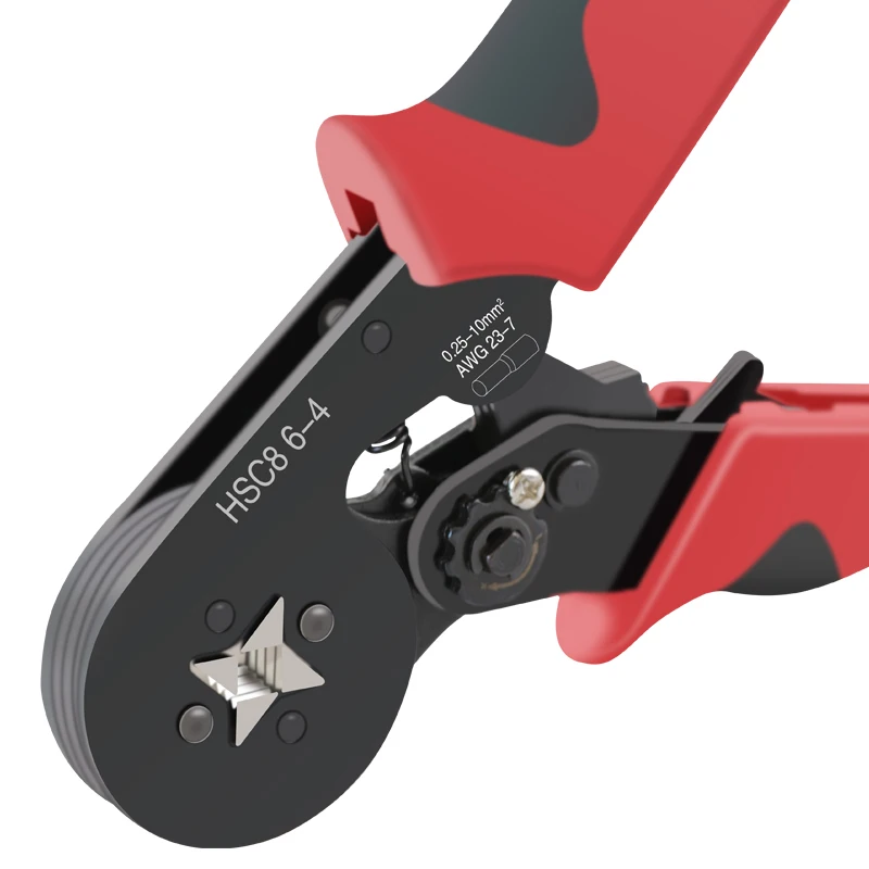 Ferrule Crimping Tool HSC8 6-4/6-6 Electrical Crimper Plier For Wire End Crimp Tube Terminals Electrical Circuit Repair