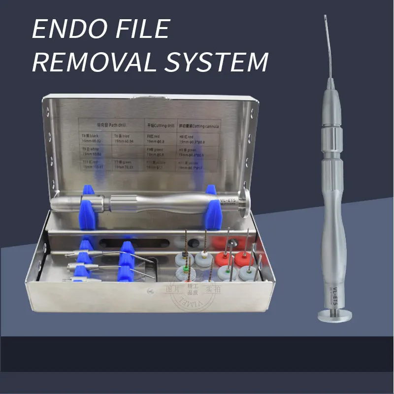 Root Canal File Extractor Dental File Extractor Removal System Kit Dentist Broken File Instrument