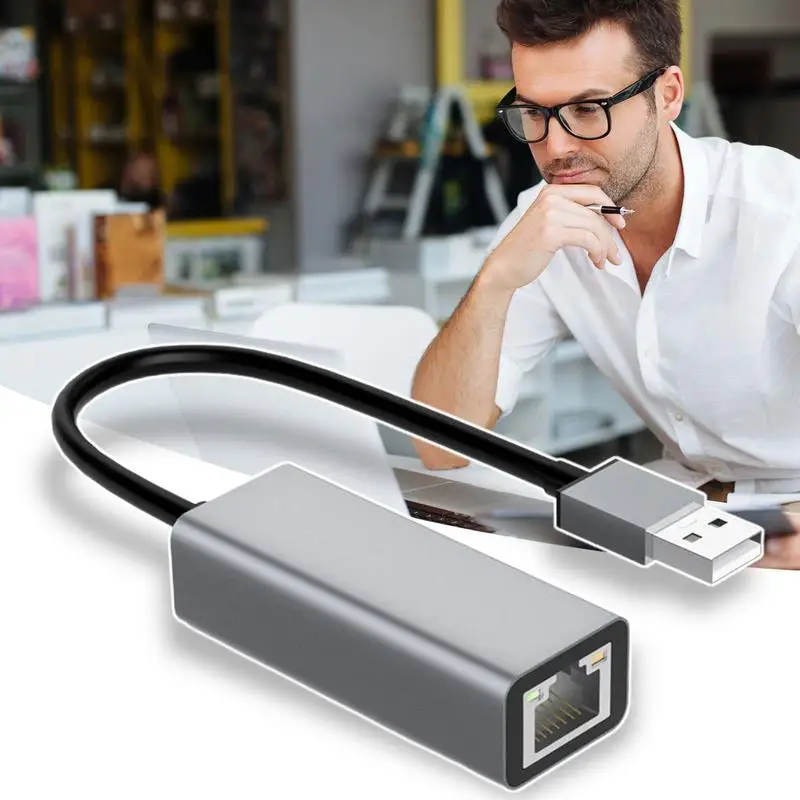 Adaptador ethernet usb tipo c, placa de rede usb tipo-c para rj45, 100mbps, cabo de internet lan para macbook, pc, windows xp 7 8 10 lux