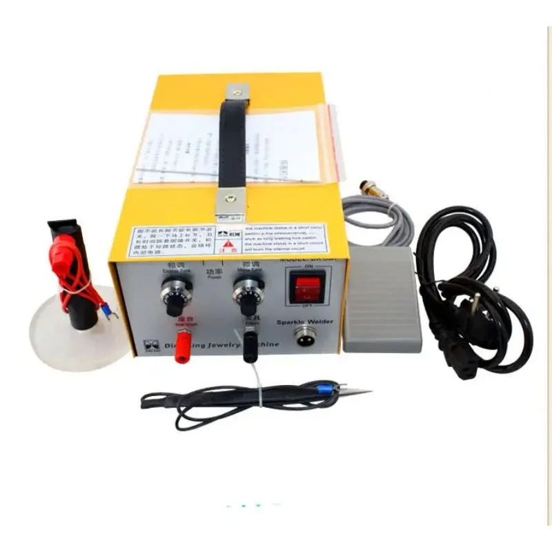 DX-30A Pulse Spot Welder 200W Jewelry Spot Welding Machine 110V/220V For Gold Silver Platinum Precise Welding Equipment
