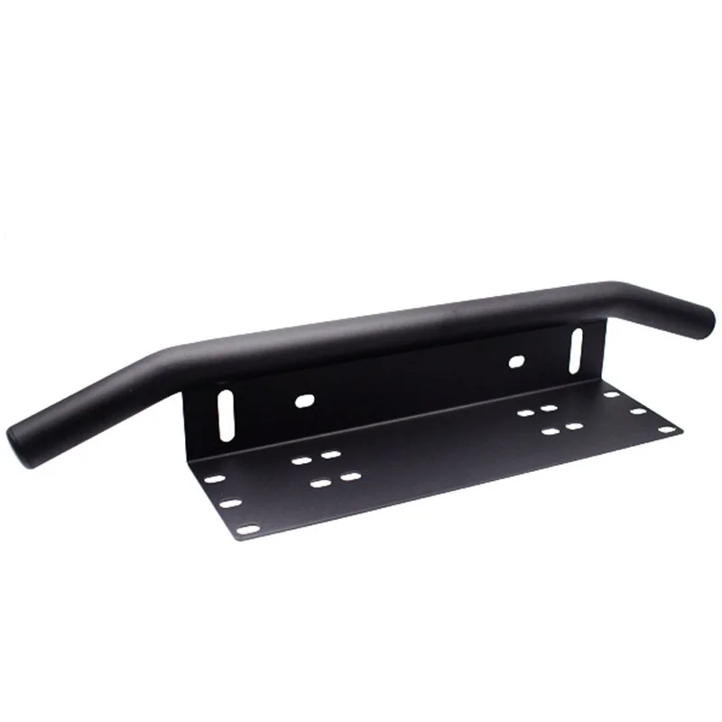 23 Inch License Plate Frame LED Light Bar Bracket ATV Truck Registration Number Work Lamp Holder for Car Offroad 4x4 SUV